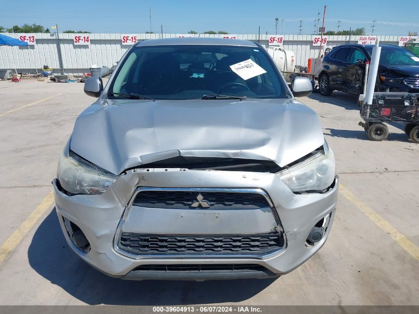 2014 Mitsubishi Outlander Sport Es VIN: 4A4AP3AU4EE021875 Lot: 39604913