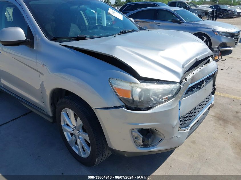 2014 Mitsubishi Outlander Sport Es VIN: 4A4AP3AU4EE021875 Lot: 39604913