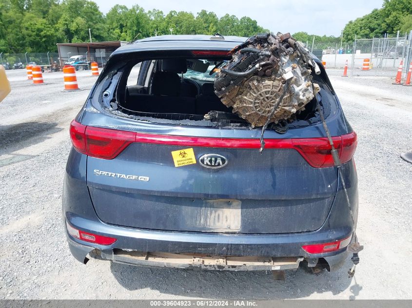 2018 Kia Sportage Lx VIN: KNDPM3AC9J7424119 Lot: 39604923