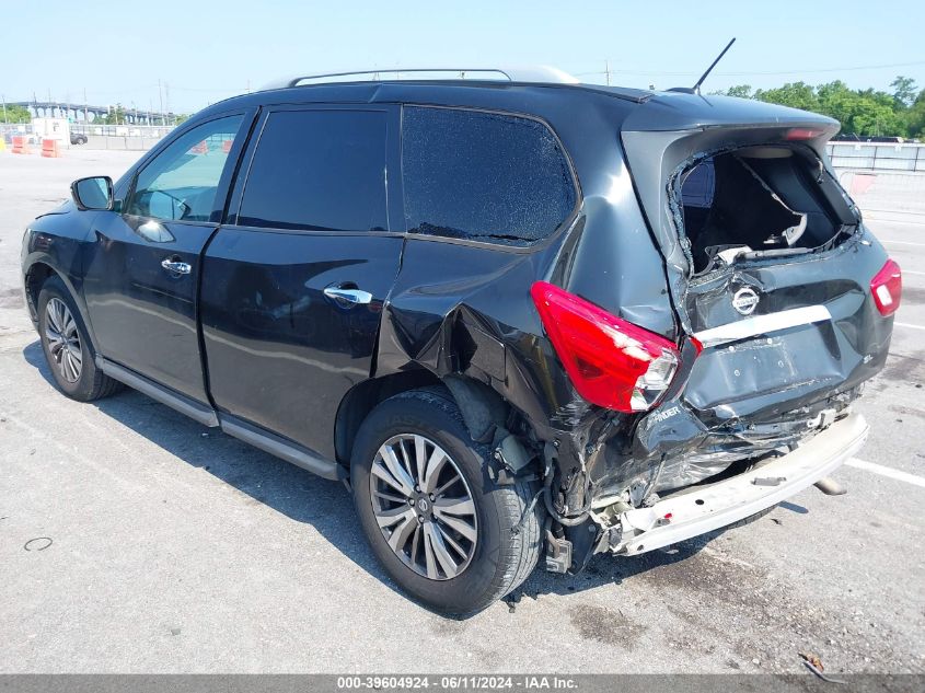 2018 Nissan Pathfinder Sl VIN: 5N1DR2MN8JC629123 Lot: 39604924