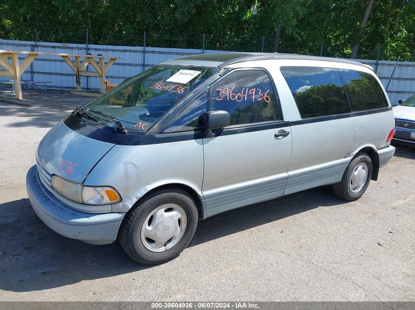 1991 Toyota Previa Le VIN: JT3AC12R4M0066722 Lot: 39604936