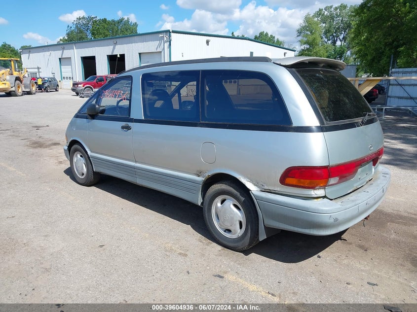 1991 Toyota Previa Le VIN: JT3AC12R4M0066722 Lot: 39604936