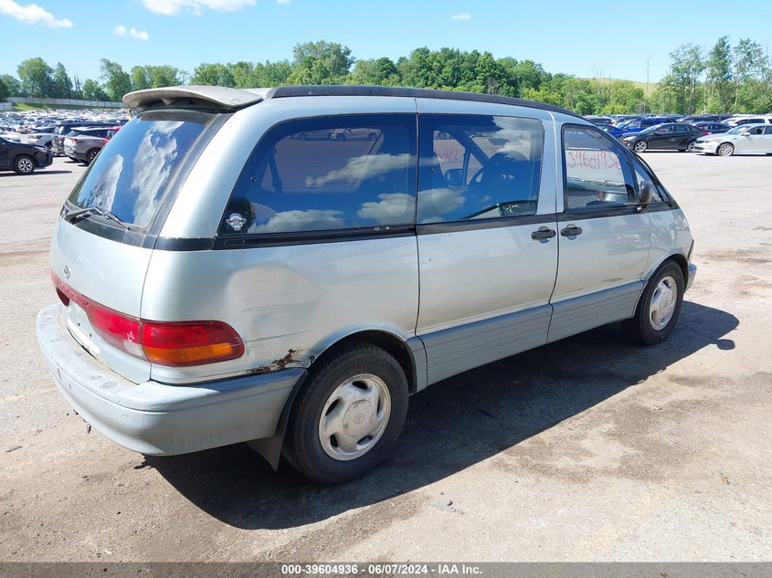 1991 Toyota Previa Le VIN: JT3AC12R4M0066722 Lot: 39604936