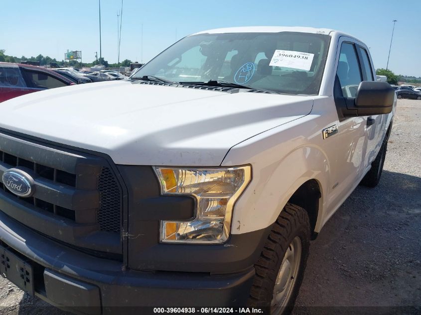 2017 Ford F-150 Xl VIN: 1FTEX1EP6HKE25459 Lot: 39604938