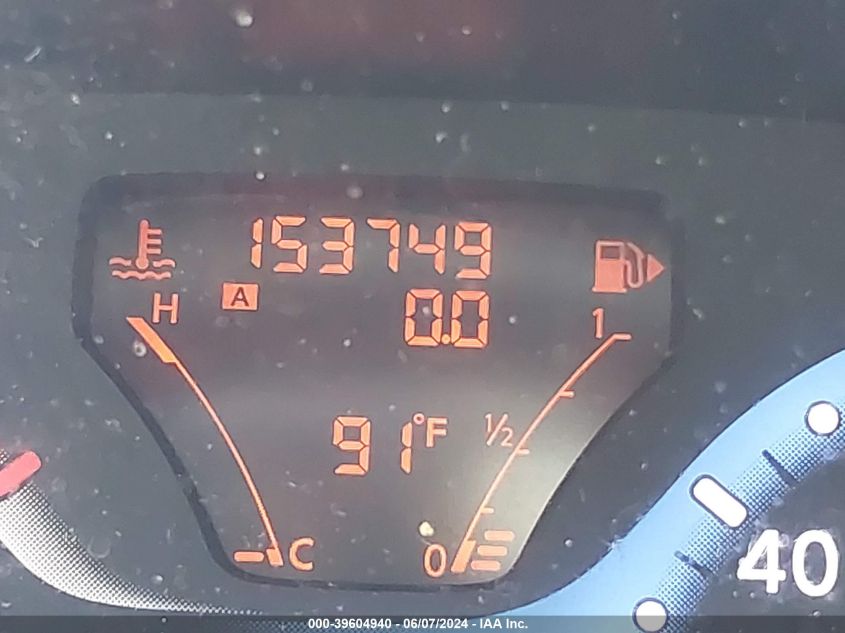 2009 Nissan Cube 1.8Sl VIN: JN8AZ28R79T127157 Lot: 39604940