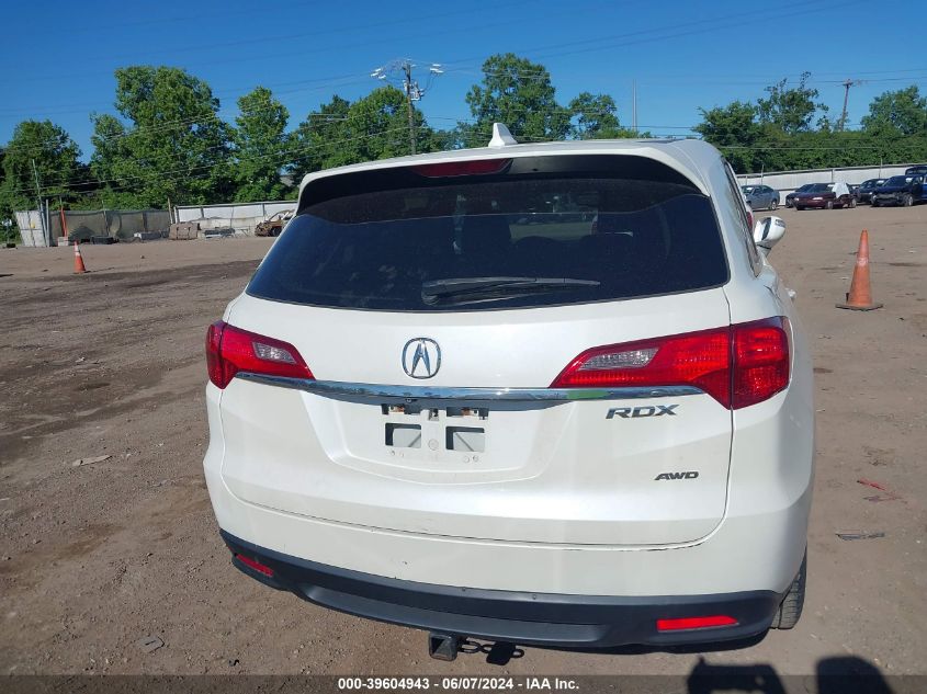 2014 Acura Rdx VIN: 5J8TB4H52EL023284 Lot: 39604943