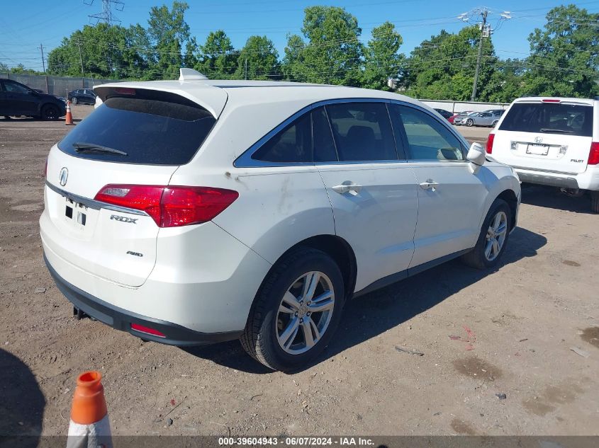 2014 Acura Rdx VIN: 5J8TB4H52EL023284 Lot: 39604943