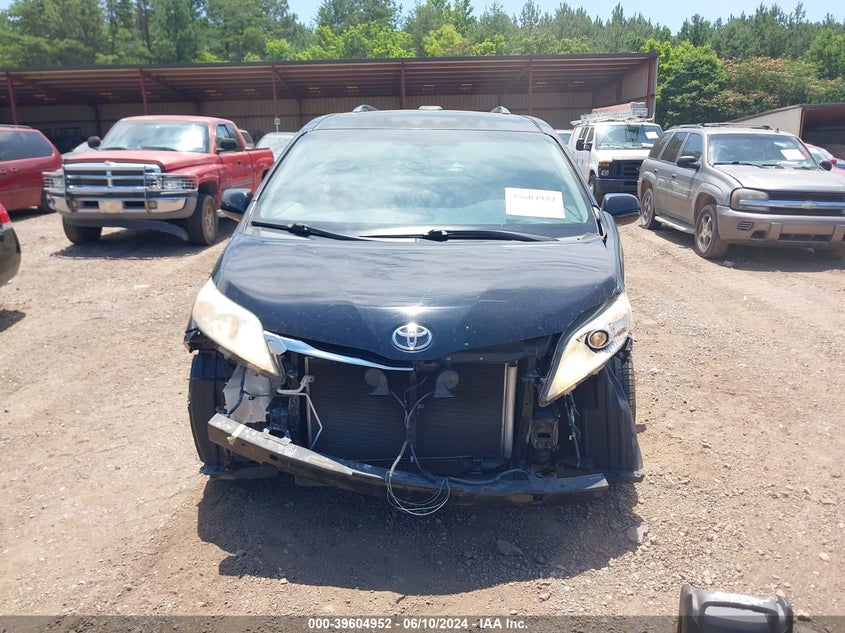 2011 Toyota Sienna Limited V6 VIN: 5TDYK3DCXBS071368 Lot: 39604952