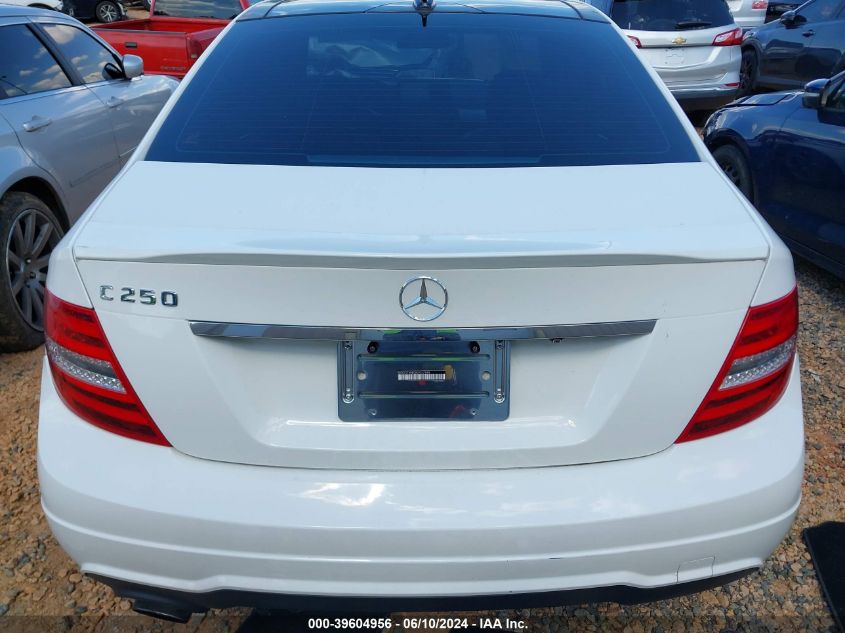 2014 Mercedes-Benz C 250 Luxury/Sport VIN: WDDGF4HB3EA927589 Lot: 39604956