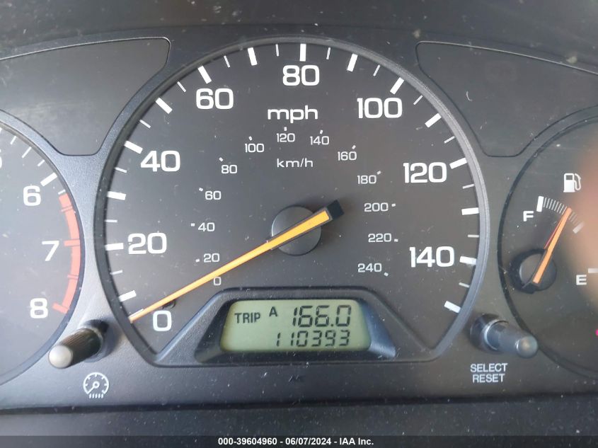 2001 Honda Accord 2.3 Ex VIN: JHMCG56621C002185 Lot: 39604960