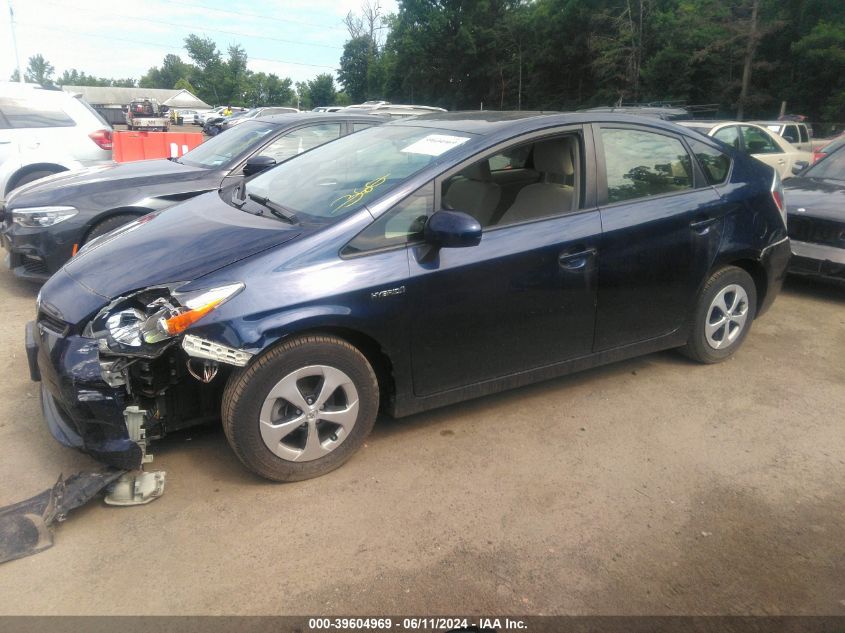 2015 Toyota Prius Two VIN: JTDKN3DU1F0405057 Lot: 39604969