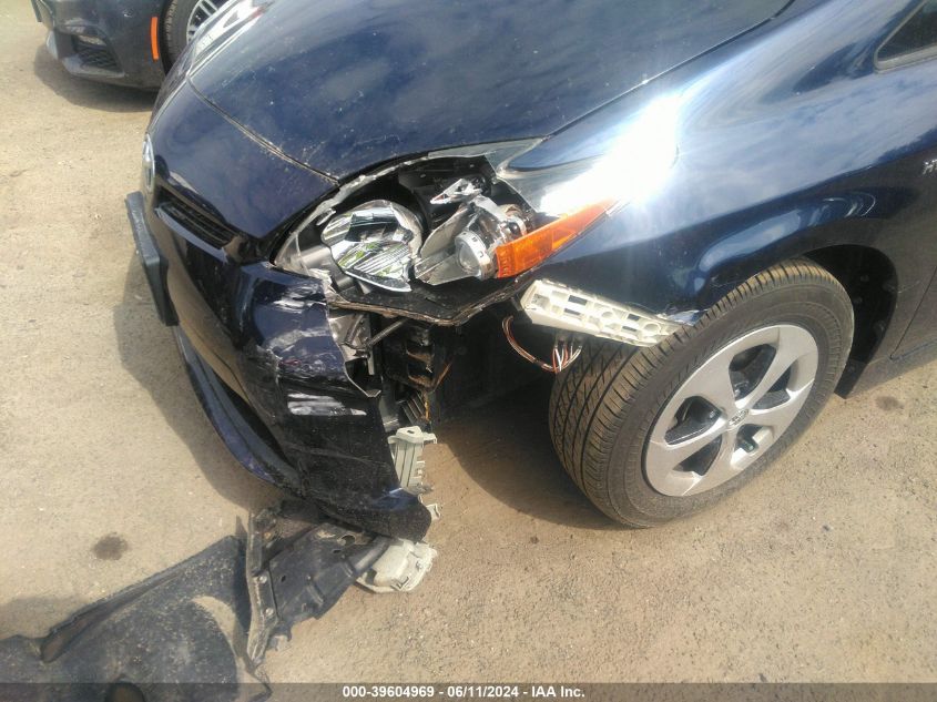 2015 Toyota Prius Two VIN: JTDKN3DU1F0405057 Lot: 39604969