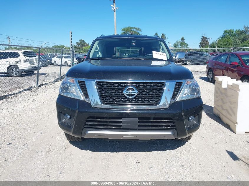 JN8AY2NE4K9758889 2019 Nissan Armada Platinum