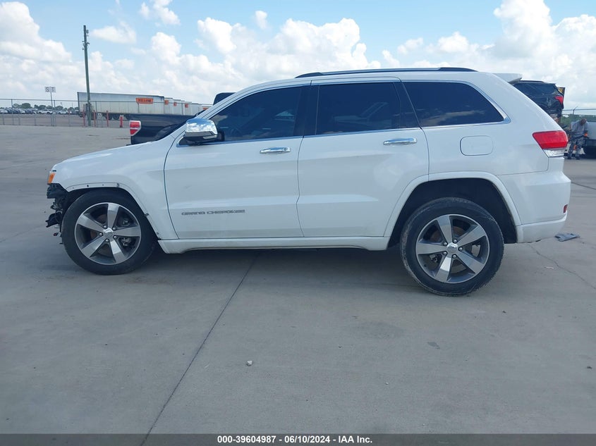 2015 Jeep Grand Cherokee Overland VIN: 1C4RJECG6FC783794 Lot: 39604987