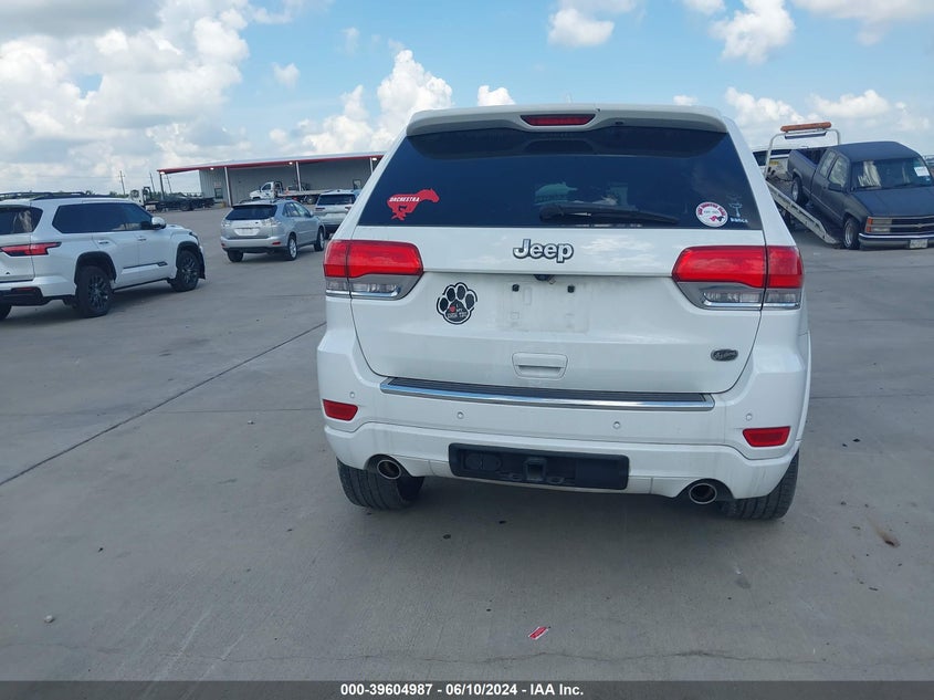 2015 Jeep Grand Cherokee Overland VIN: 1C4RJECG6FC783794 Lot: 39604987
