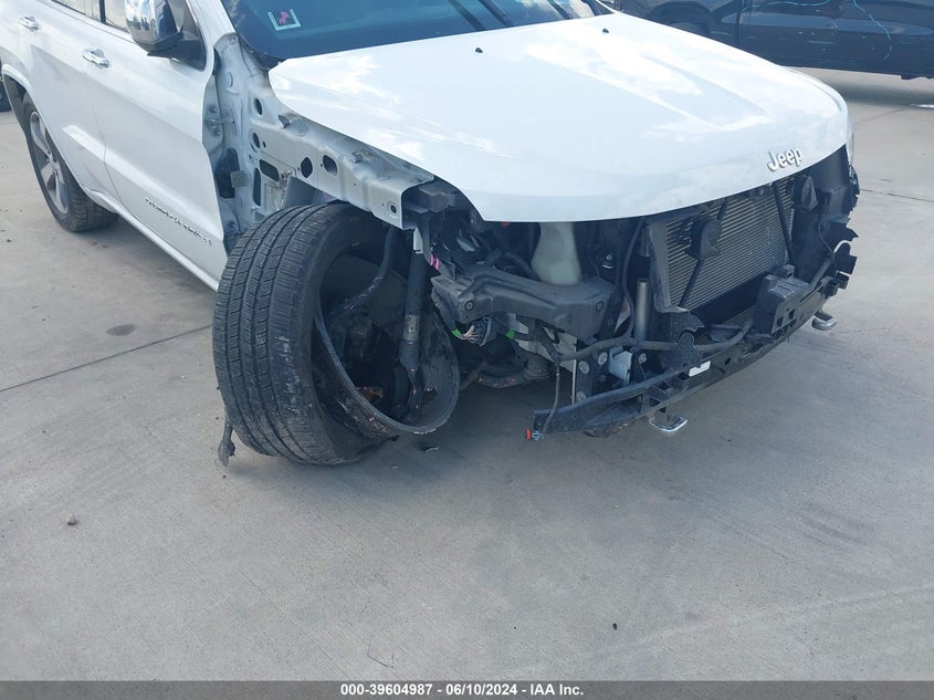 2015 Jeep Grand Cherokee Overland VIN: 1C4RJECG6FC783794 Lot: 39604987