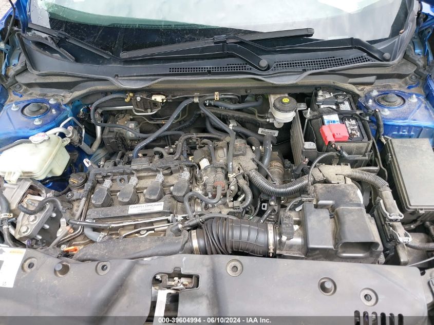 2019 Honda Civic Ex VIN: 19XFC1F3XKE013115 Lot: 39604994