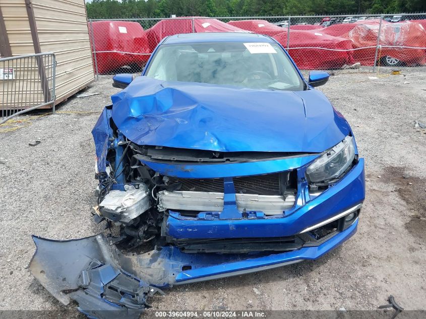 2019 Honda Civic Ex VIN: 19XFC1F3XKE013115 Lot: 39604994