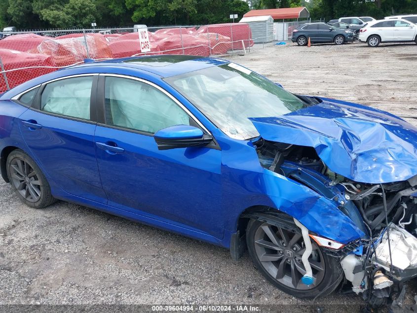 2019 Honda Civic Ex VIN: 19XFC1F3XKE013115 Lot: 39604994