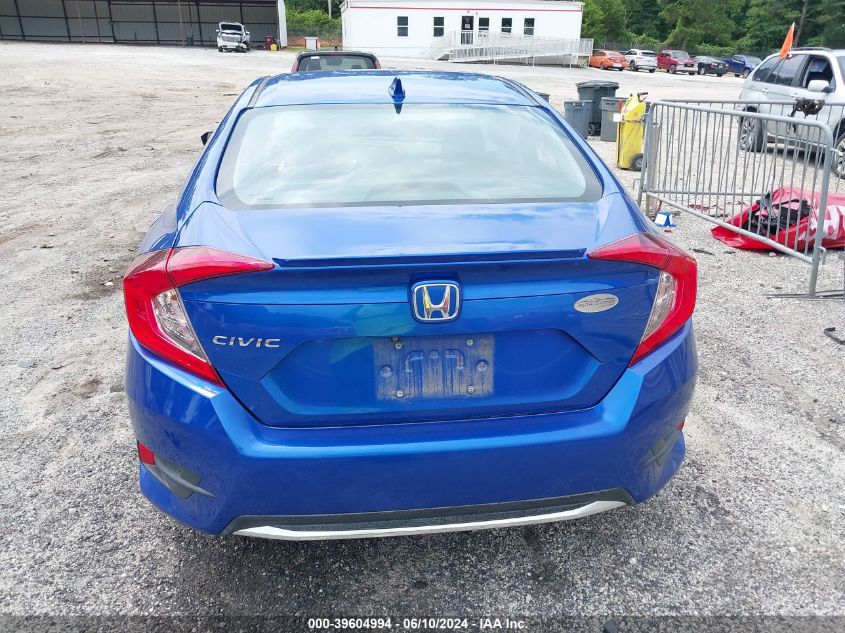 2019 Honda Civic Ex VIN: 19XFC1F3XKE013115 Lot: 39604994