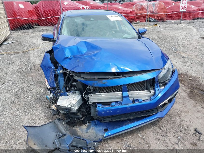 2019 Honda Civic Ex VIN: 19XFC1F3XKE013115 Lot: 39604994