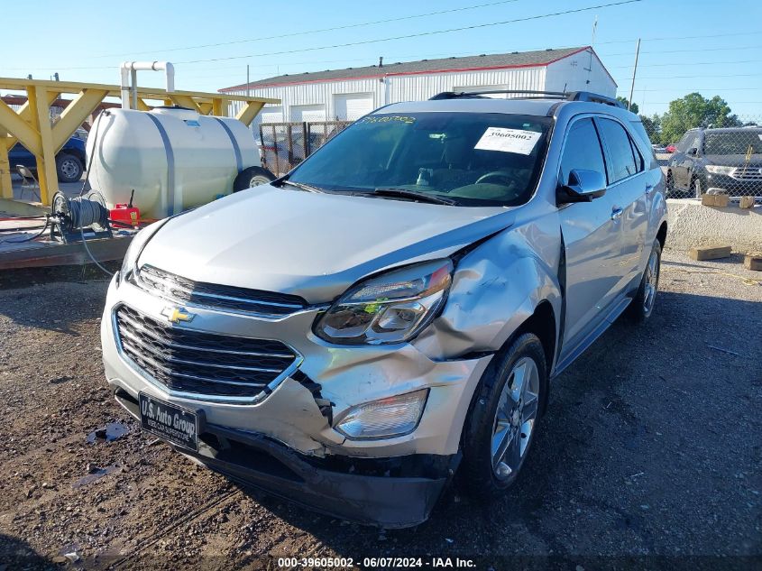 2016 Chevrolet Equinox Lt VIN: 2GNALCEK4G6305615 Lot: 39605002