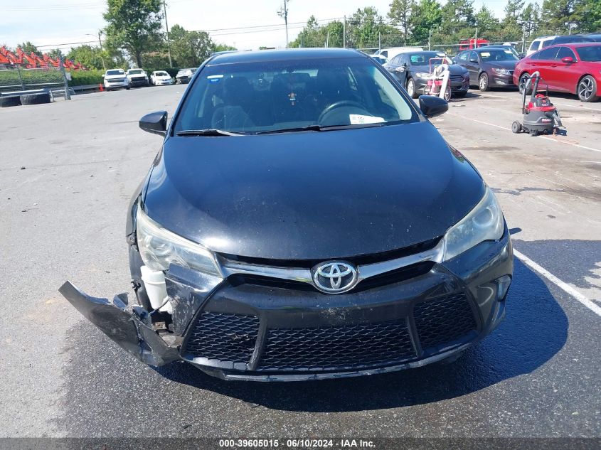 2015 Toyota Camry Se VIN: 4T1BF1FK9FU887262 Lot: 39605015