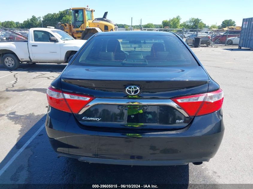 2015 Toyota Camry Se VIN: 4T1BF1FK9FU887262 Lot: 39605015