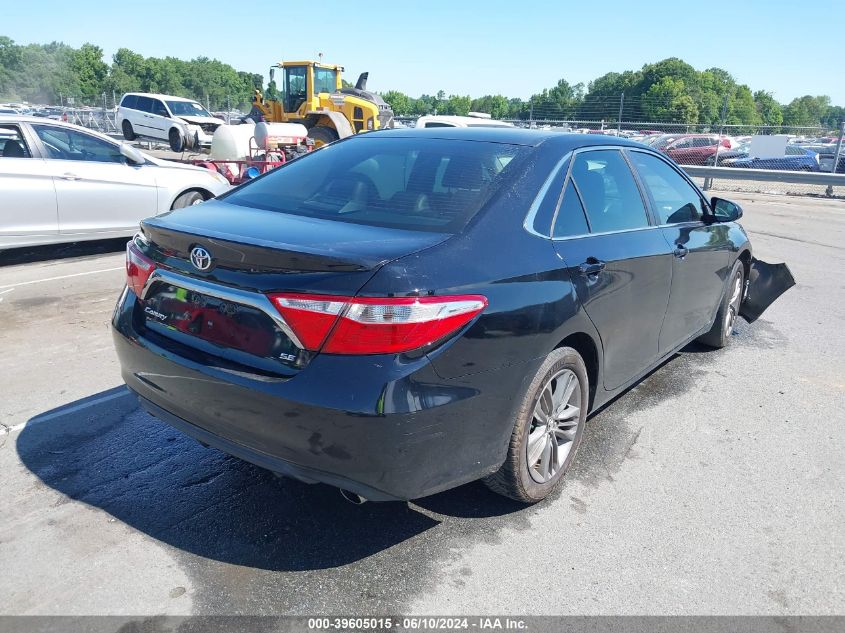 2015 Toyota Camry Se VIN: 4T1BF1FK9FU887262 Lot: 39605015