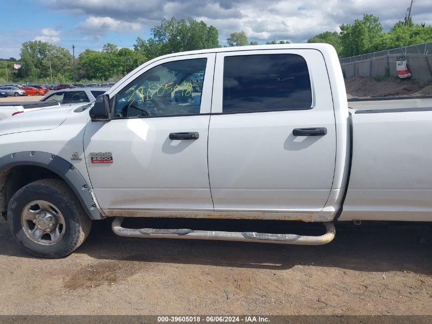 2011 Ram Ram 2500 St VIN: 3D7UT2CL2BG562867 Lot: 39605018