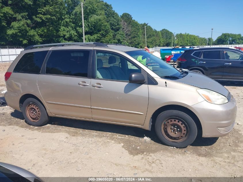 2004 Toyota Sienna Le VIN: 5TDZA23C14S130328 Lot: 39605020