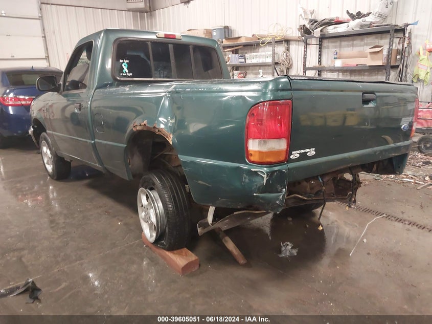 1995 Ford Ranger VIN: 1FTCR10A6SPA72526 Lot: 39605051