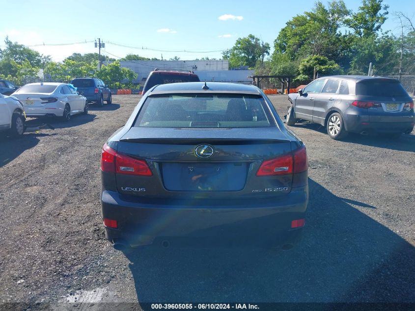 2008 Lexus Is 250 250 VIN: JTHCK262182020333 Lot: 39605055