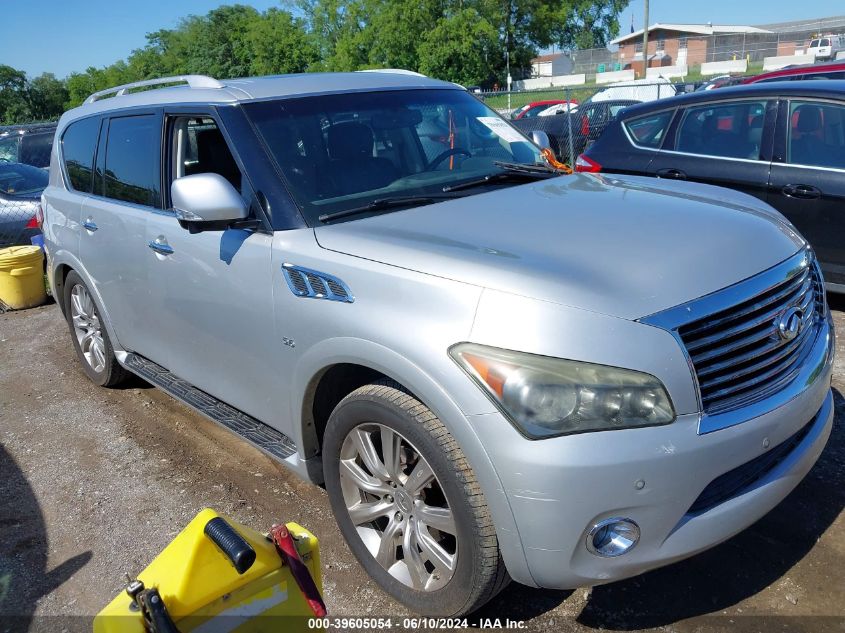 2014 Infiniti Qx80 VIN: JN8AZ2NE0E9063617 Lot: 39605054