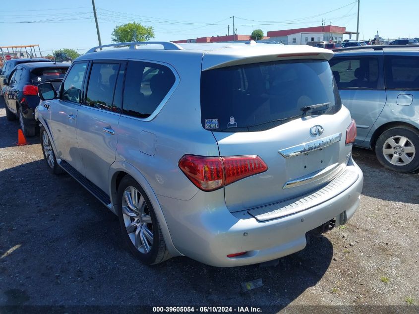 2014 Infiniti Qx80 VIN: JN8AZ2NE0E9063617 Lot: 39605054