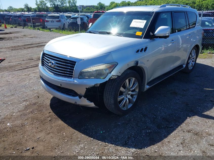 2014 Infiniti Qx80 VIN: JN8AZ2NE0E9063617 Lot: 39605054