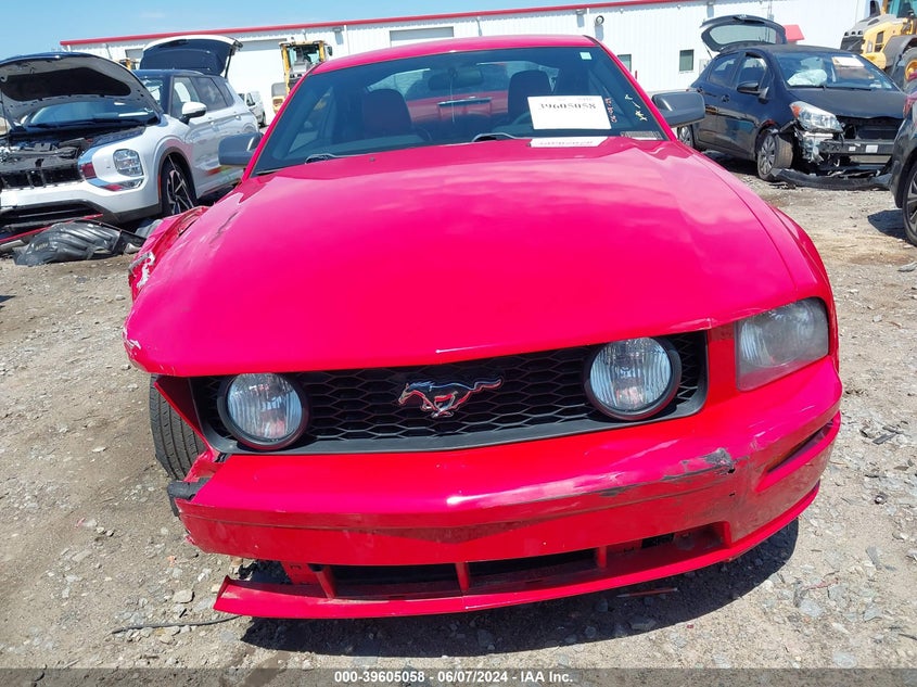 2005 Ford Mustang Gt Deluxe/Gt Premium VIN: 1ZVFT82H655236839 Lot: 39605058