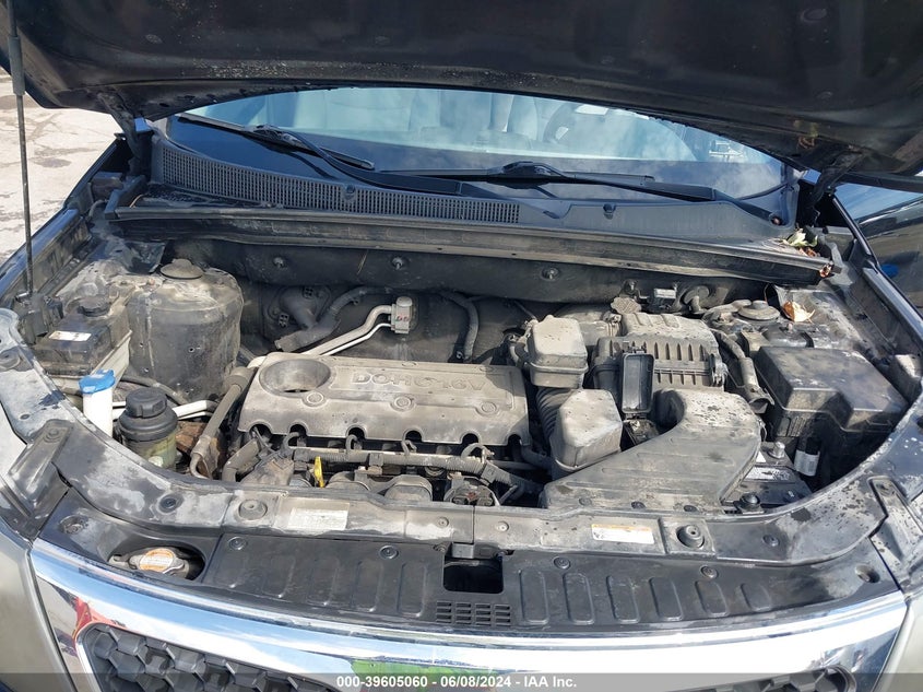 2011 Kia Sorento Lx VIN: 5XYKT3A18BG043054 Lot: 39605060