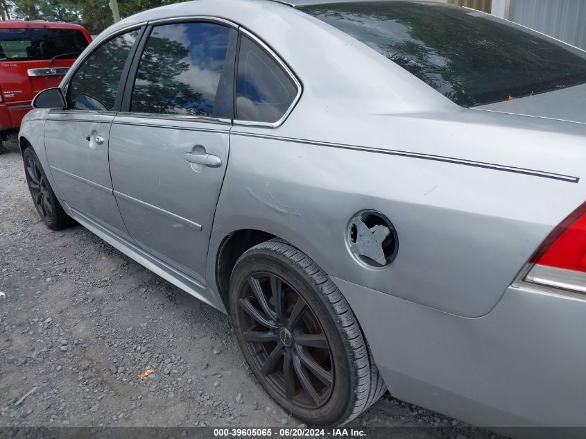 2012 Chevrolet Impala Ls VIN: 2G1WF5E37C1179213 Lot: 39605065