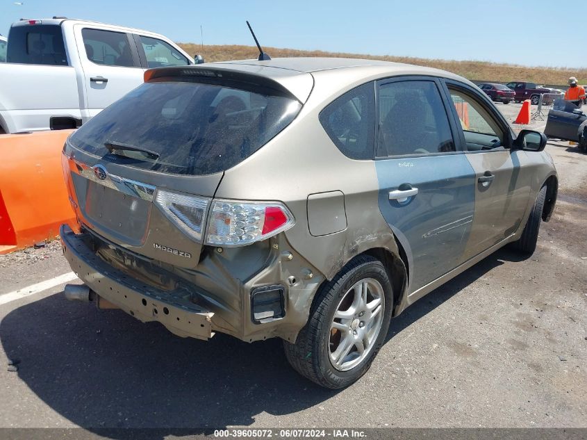 2008 Subaru Impreza 2.5I VIN: JF1GH61648G810088 Lot: 39605072