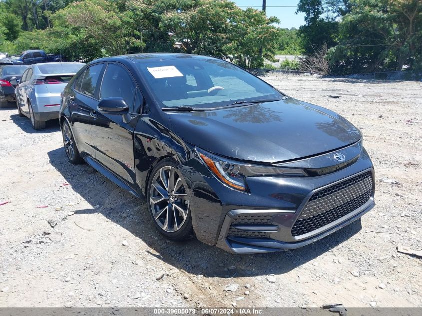 2020 Toyota Corolla Se VIN: 5YFS4RCE5LP054185 Lot: 39605079