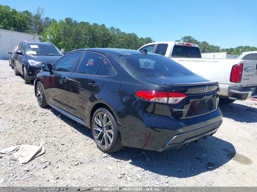 2020 Toyota Corolla Se VIN: 5YFS4RCE5LP054185 Lot: 39605079