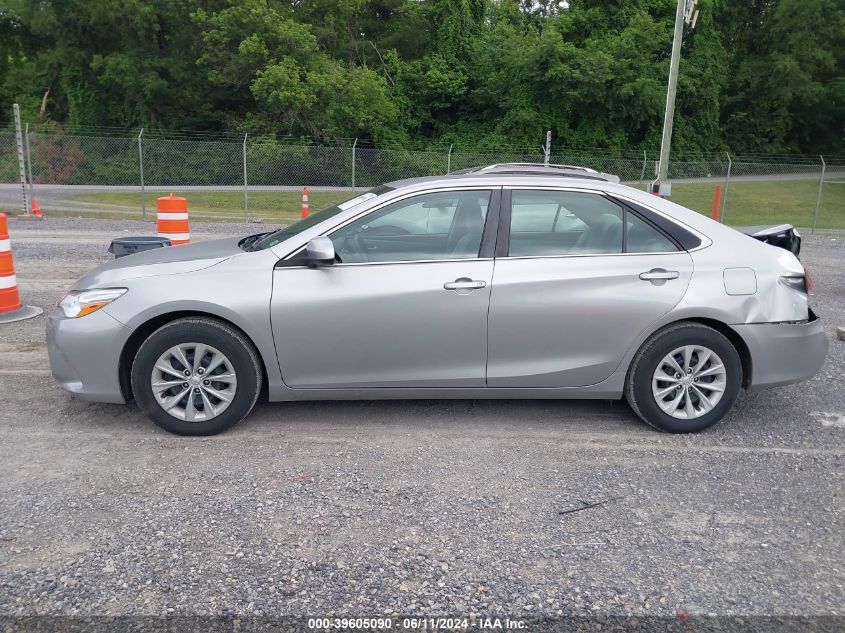 2015 Toyota Camry Le/Xle/Se/Xse VIN: 4T4BF1FK5FR501345 Lot: 39605090