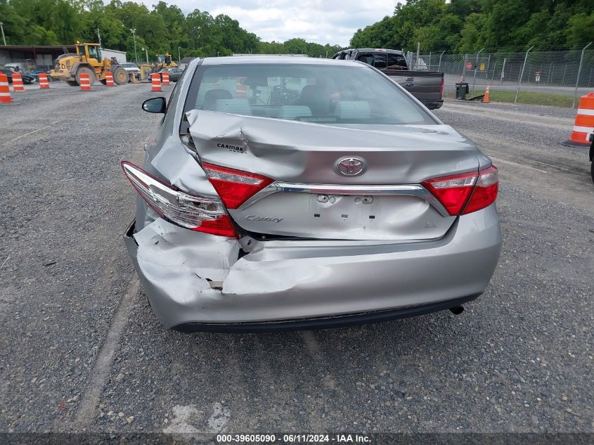 2015 Toyota Camry Le/Xle/Se/Xse VIN: 4T4BF1FK5FR501345 Lot: 39605090