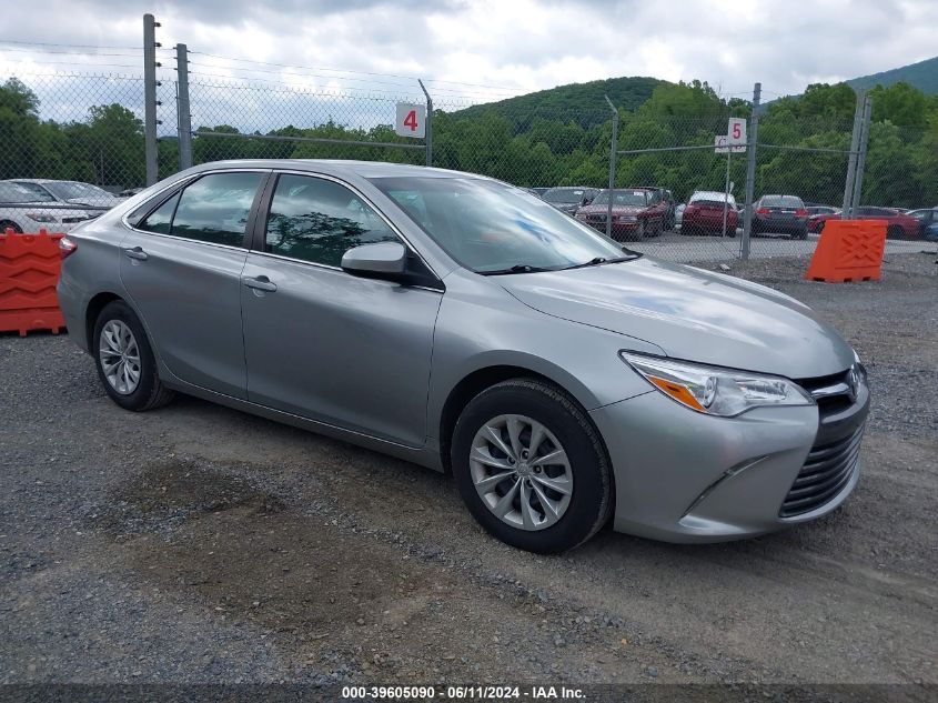 2015 Toyota Camry Le/Xle/Se/Xse VIN: 4T4BF1FK5FR501345 Lot: 39605090