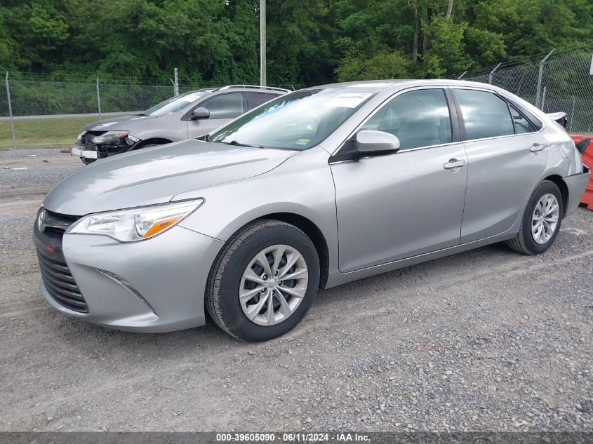 2015 Toyota Camry Le/Xle/Se/Xse VIN: 4T4BF1FK5FR501345 Lot: 39605090