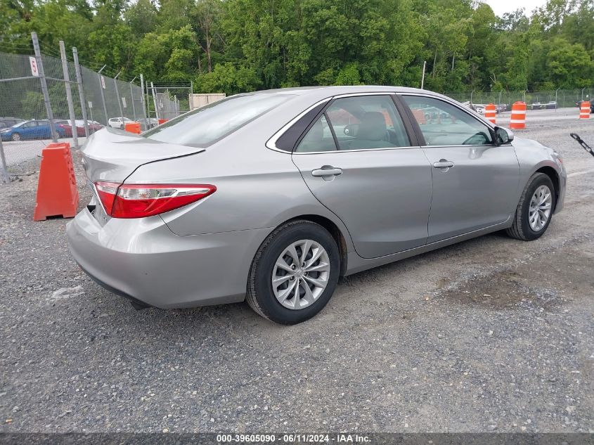 2015 Toyota Camry Le/Xle/Se/Xse VIN: 4T4BF1FK5FR501345 Lot: 39605090