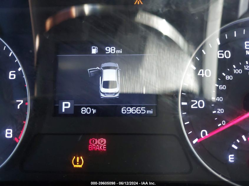 2019 Kia Forte Lxs VIN: 3KPF24AD6KE043376 Lot: 39605098