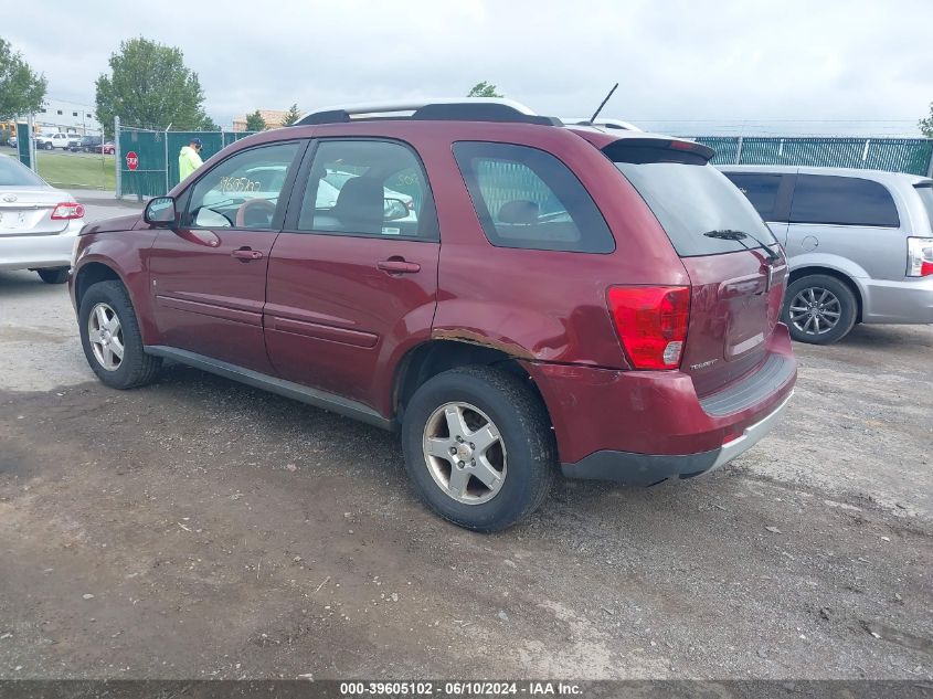 2008 Pontiac Torrent VIN: 2CKDL33F386329796 Lot: 39605102