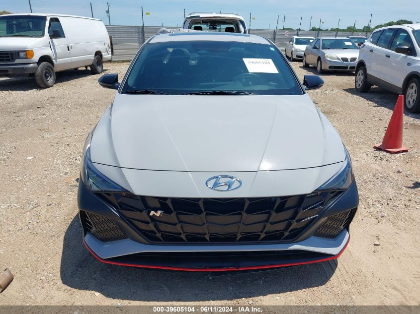 2023 Hyundai Elantra N VIN: KMHLW4AK5PU010623 Lot: 39605104